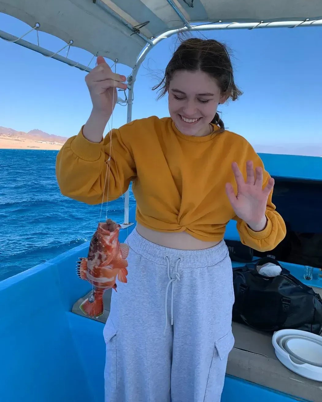 2Private Fishing Trip in Sharm El Sheikh – Red Sea Fishing Experience