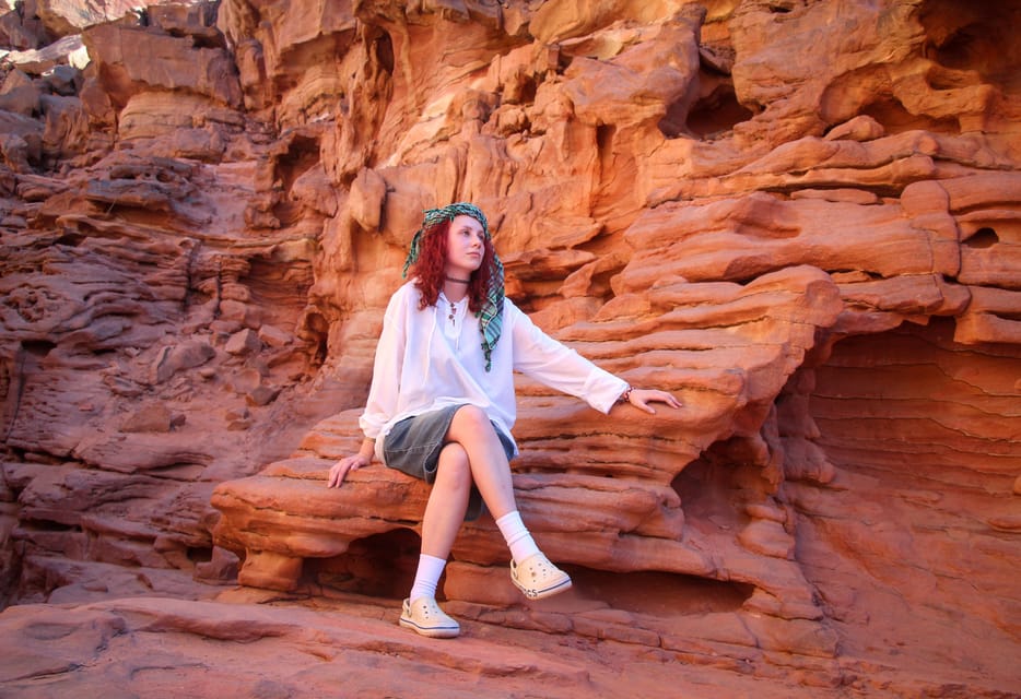 3Safari al Canyon Colorato e Snorkeling al Blue Hole da Sharm El Sheikh