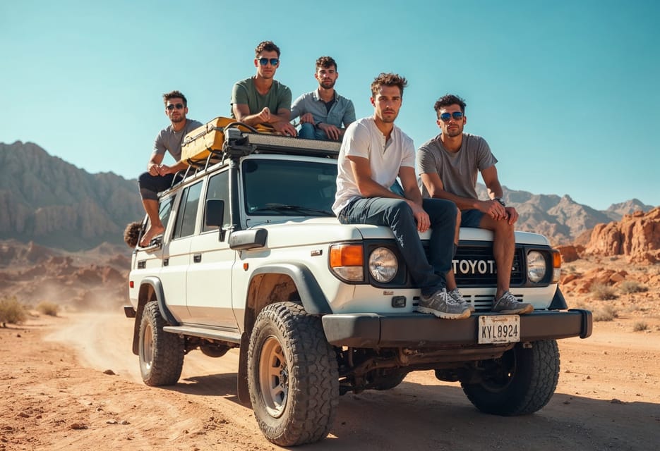 8Safari al Canyon Colorato e Snorkeling al Blue Hole da Sharm El Sheikh
